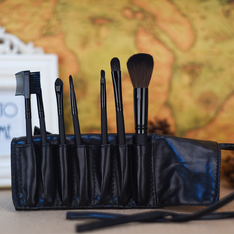 Wholesale makeup brushes 7 pcs/set with bag
