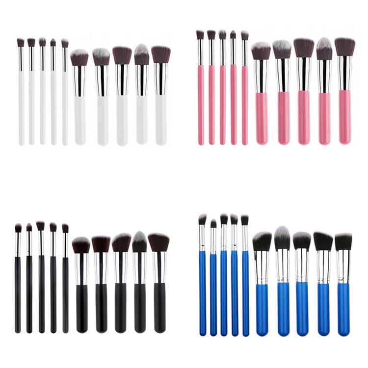 10pcs/set makeup brush set