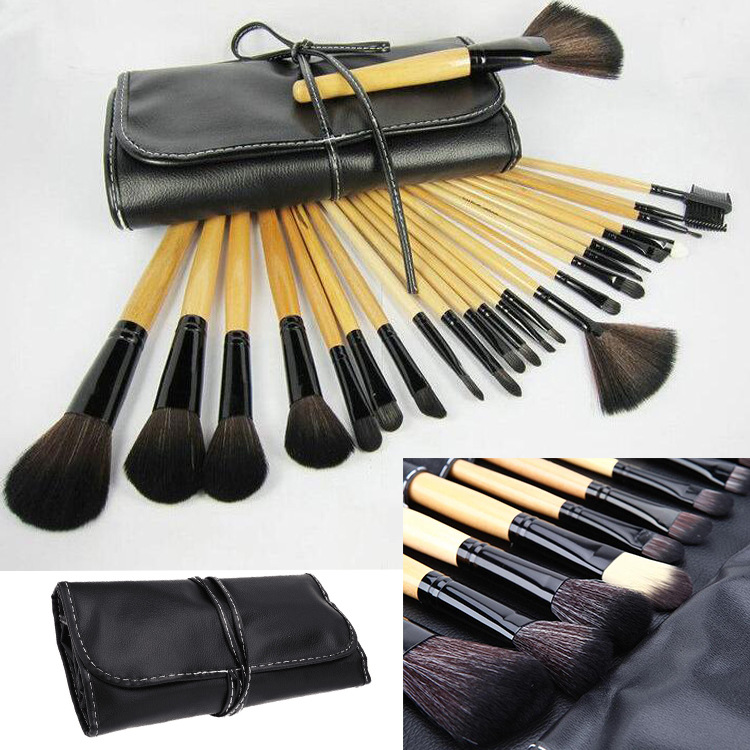 Whole makeup brush set with bag