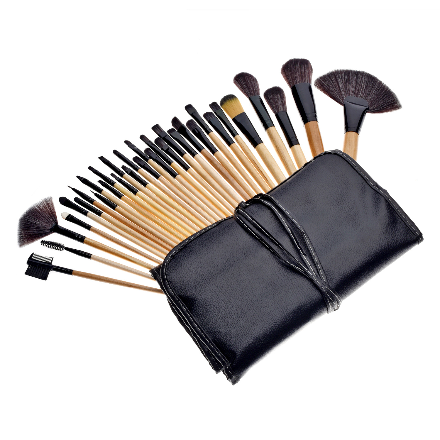 32pcs makeup brush set with bag