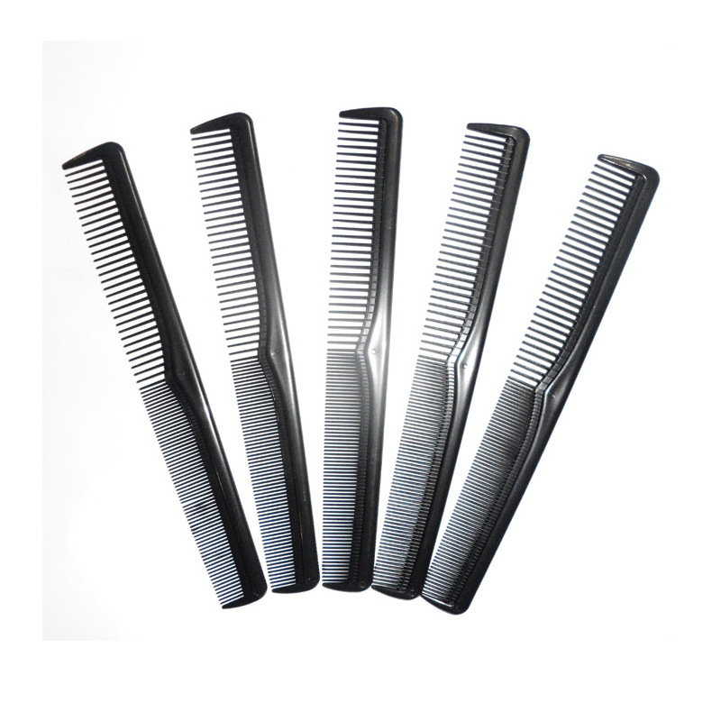 Double side plastic hair comb